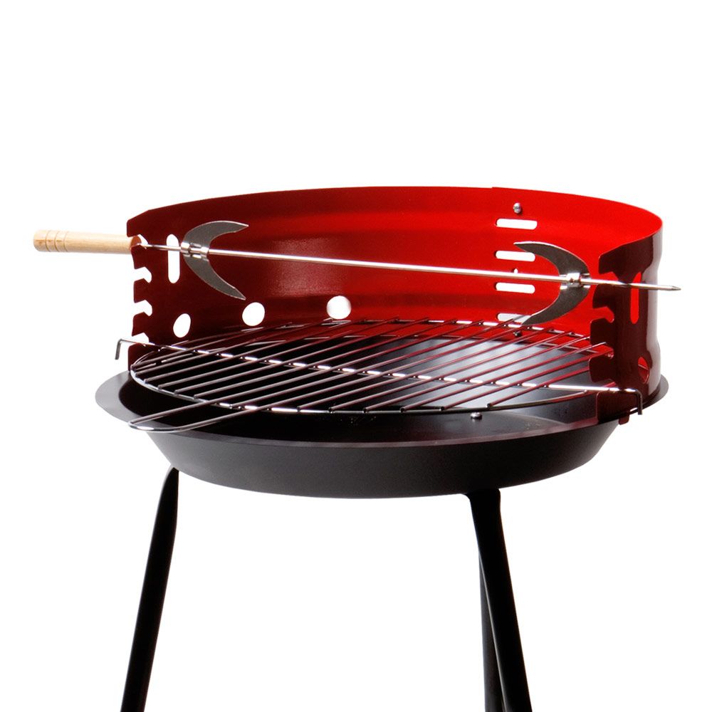 Aktiver Holzkohlegrill