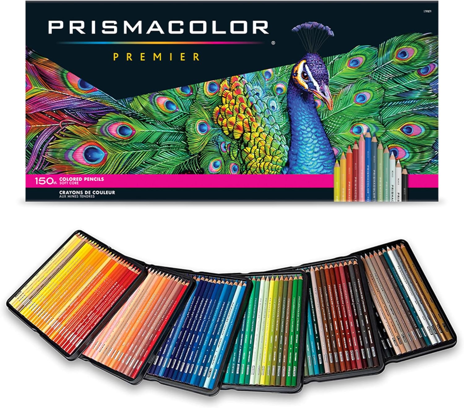 Sanford Wood Prismacolor Premier Buntstifte, 150 Stück