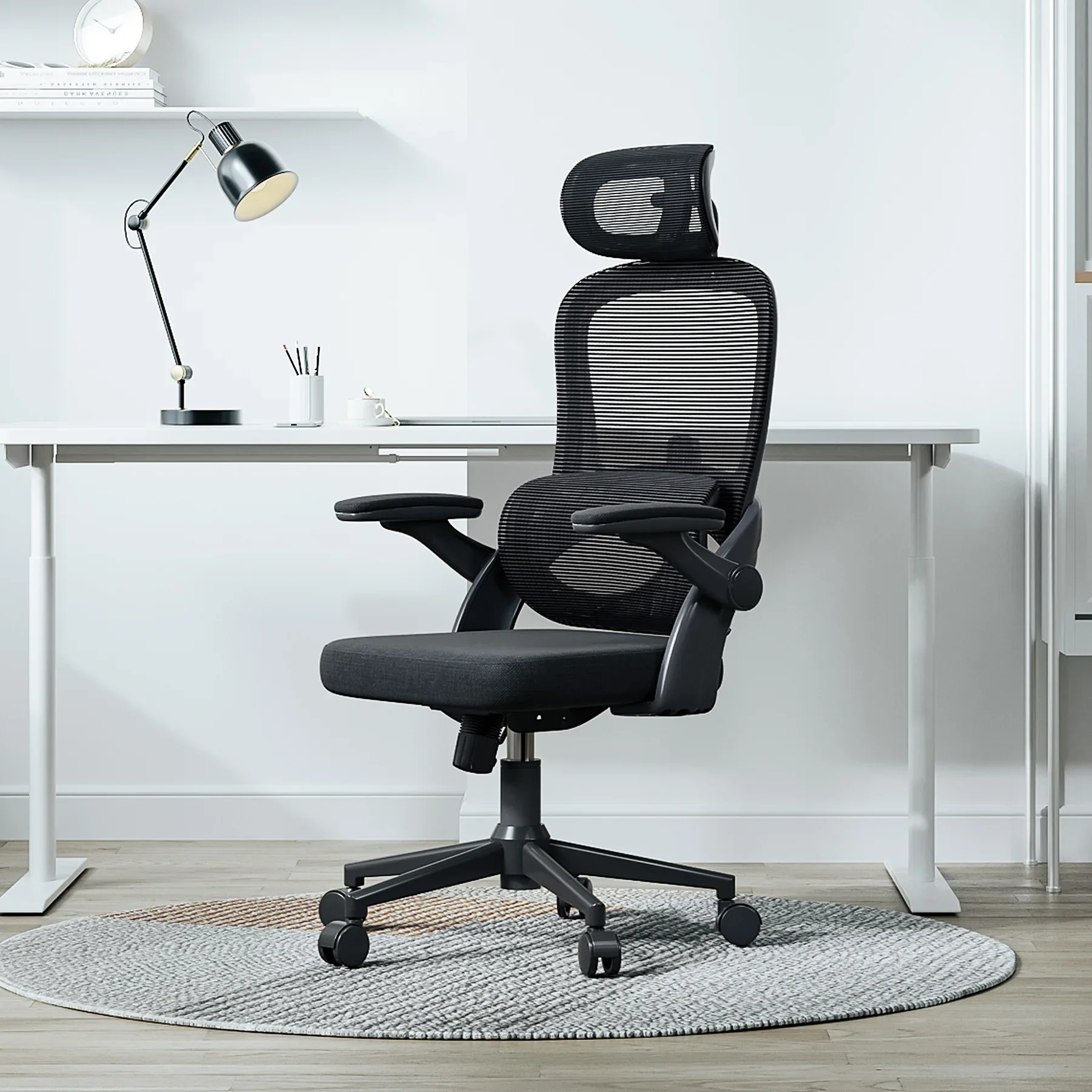 Sihoo M102C Ergonomischer Bürostuhl (Modelljahr 2025) mit hervorragender Lendenwirbelstütze