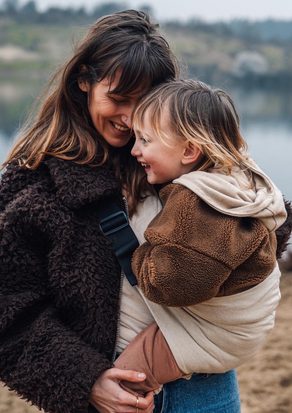 2025 Leinen Sable Babytrage