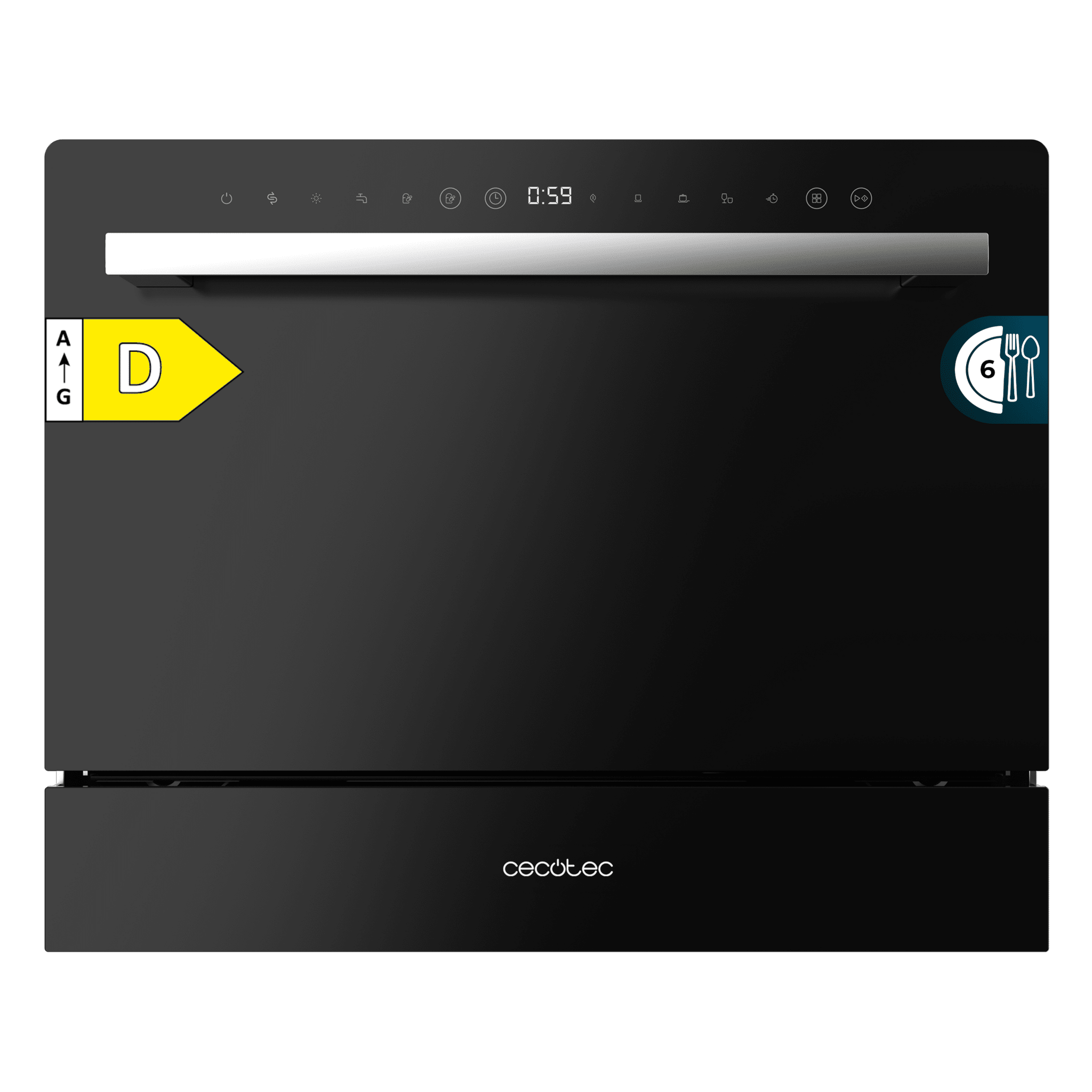 Bolero Aguazero 2400 Schwarzes Glas