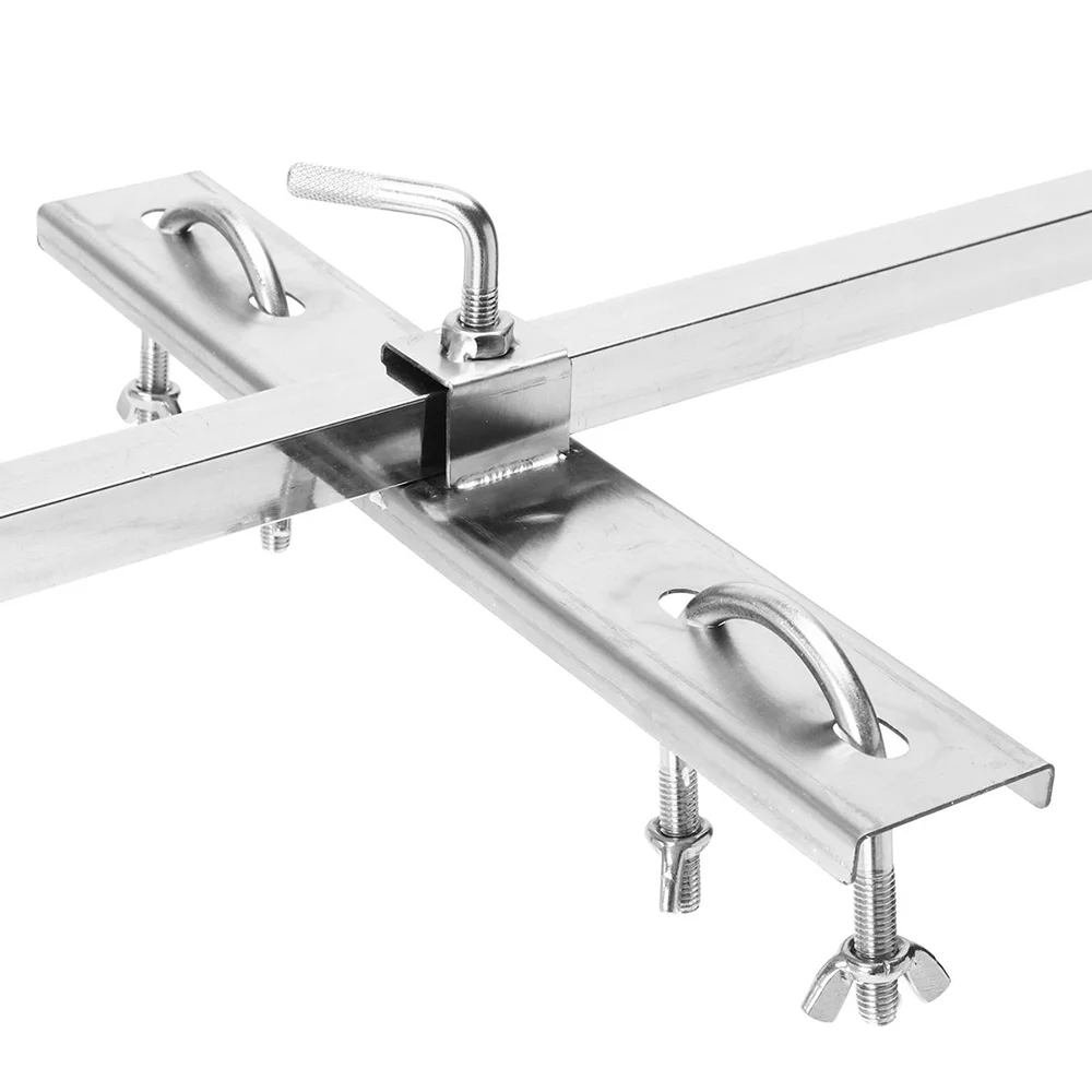 INTSUPERMAI Drehspieß aus Edelstahl mit Dreibeinstativ, Elektromotor und 40 kg Tragkraft für Lammfleisch