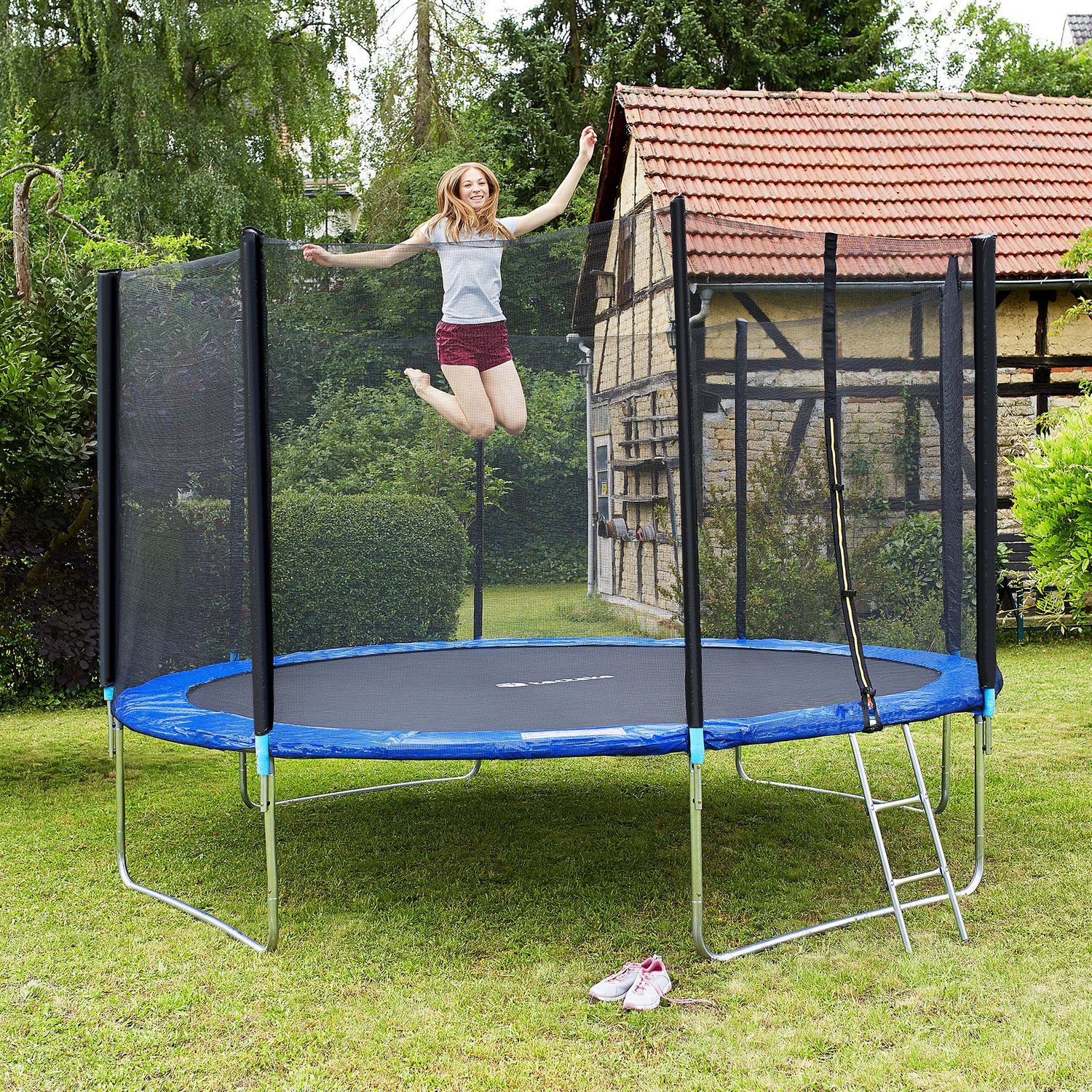 Garfunky Trampolin mit Sicherheitsnetz – 366 cm