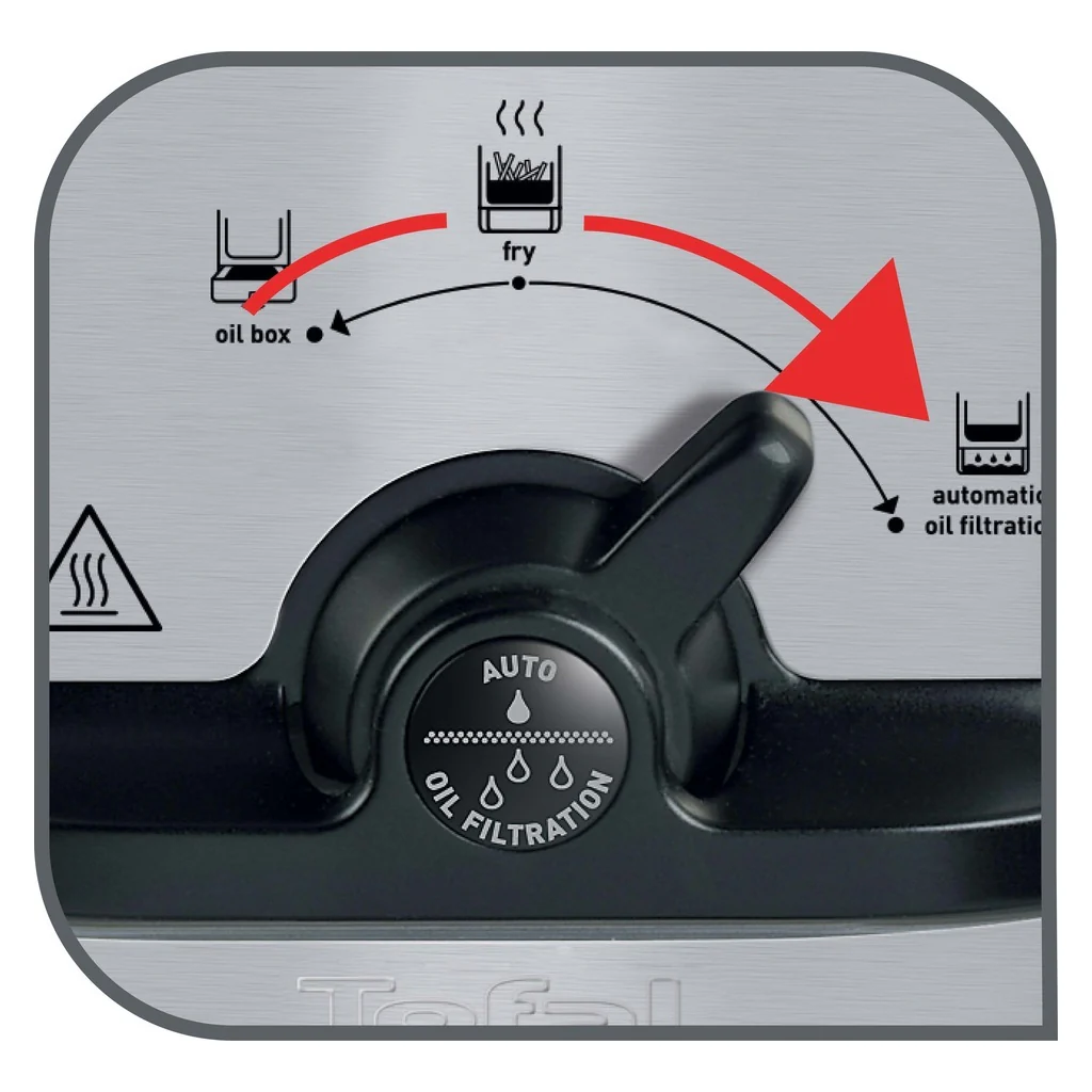 2025 Tefal Oleoclean Compact FR7016 Edelstahlfritteuse