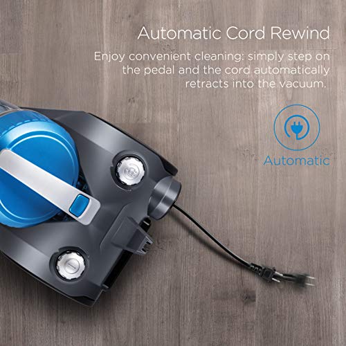 Eureka WhirlWind beutelloser Staubsauger (Modelljahr 2025). Leichtgewicht für Teppiche und Hartböden.
