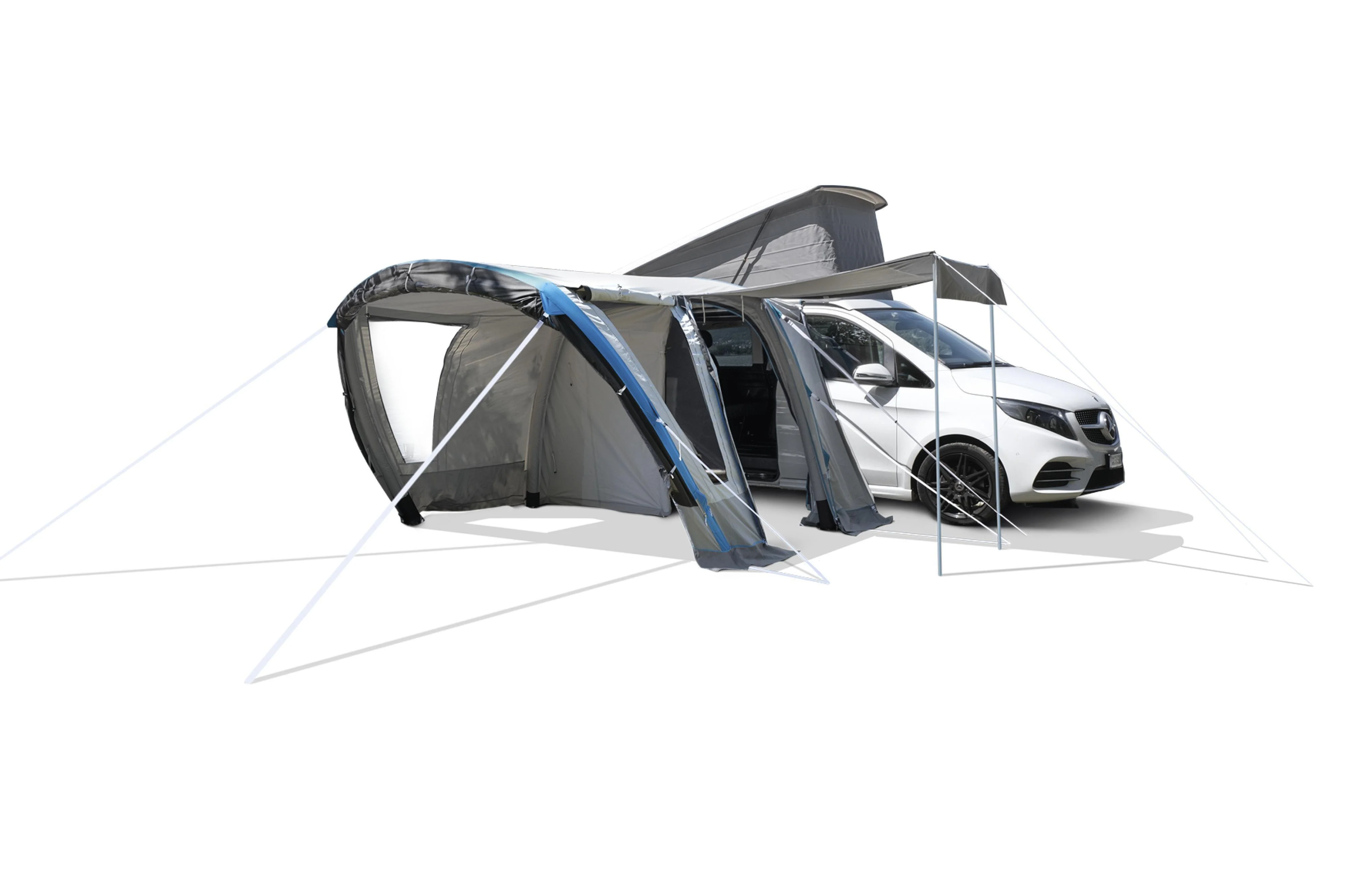 2025 Air Travel II A.I.R. TECH Aufblasbares Polycotton-Zelt – für Vans (Höhe 180–210 cm)