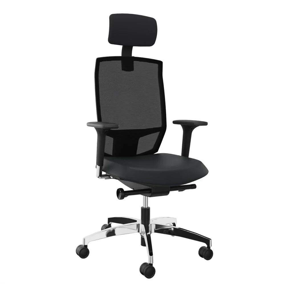 2025 Dauphin Ergonomischer Bürostuhl @JUST EVO MESH AJ 5786 mit Kopfstütze – Konfigurierbar