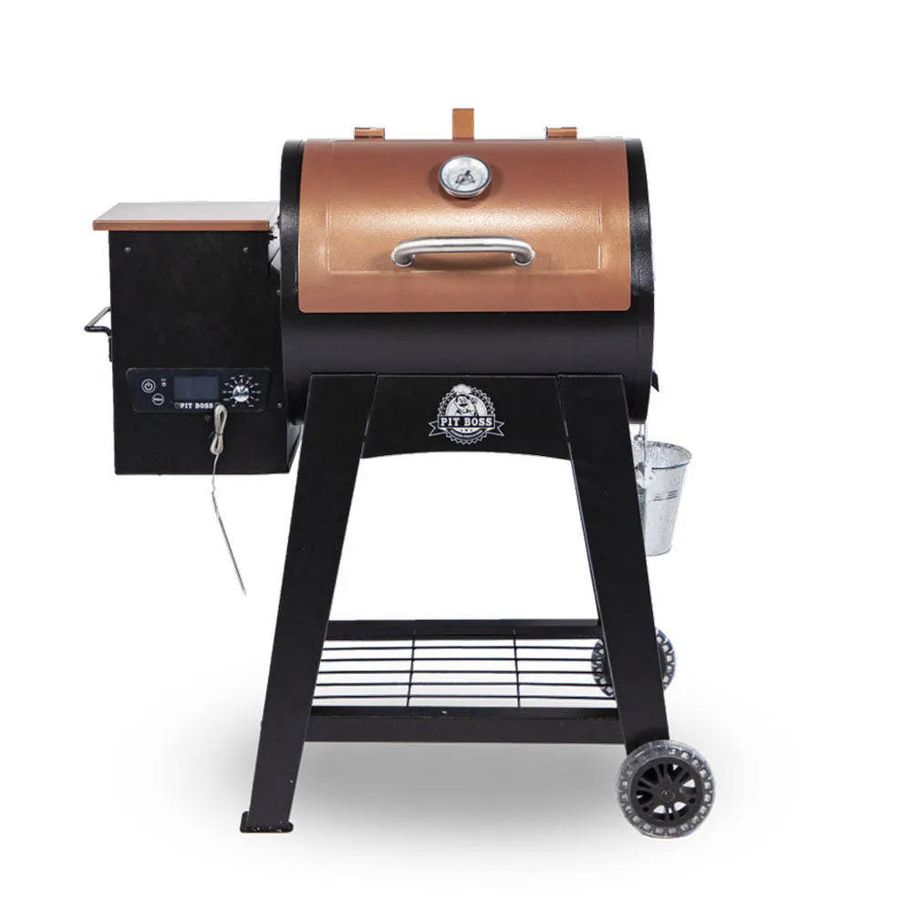 Pit Boss Lexington 2025 Holzpelletgrill mit 540 Quadratzoll Grillfläche, Flammengrill und Fleischthermometer