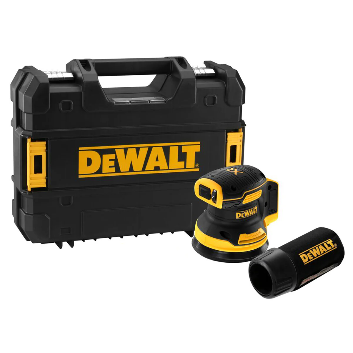 2025 Akku-Exzenterschleifer 18 V (125 mm). Basisversion – DeWALT DCW210NT-XJ