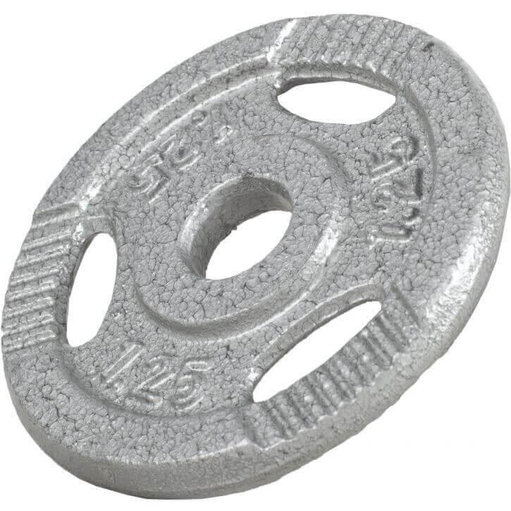 2025 Gripper Gusseisen Kurzhantelset 30kg Silber