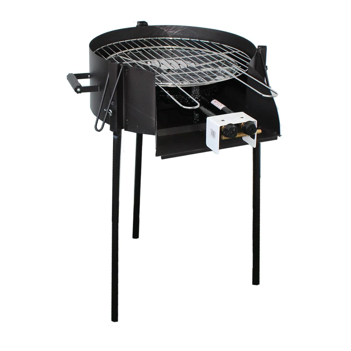 Algo Más 50cm Dreifach-Gasgrill mit 2 Brennern