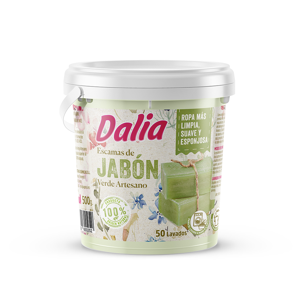 Dahlien-Seifenflocken Grün