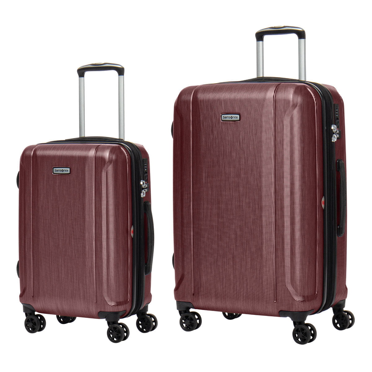 Samsonite Omni 3.0 (2025) – Erweiterbares Gepäckset mit Rollen. 2-teilig (Handgepäck und großes Gepäckstück).