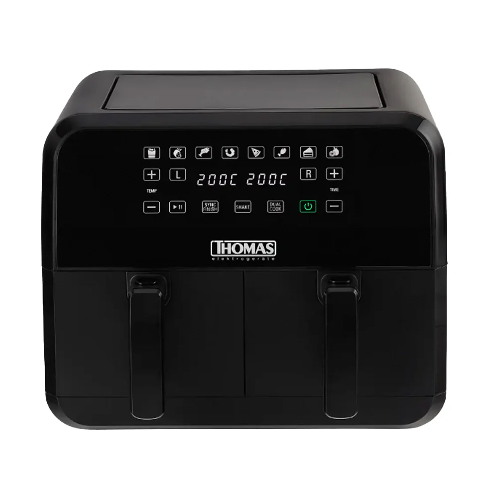 Thomas TH-AF80DI 8L Heißluftfritteuse mit zwei Körben (Modelljahr 2025)