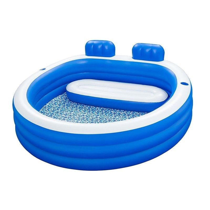 Bestway aufblasbarer Familienpool 231x219x79 +6 Jahre Garten 54422