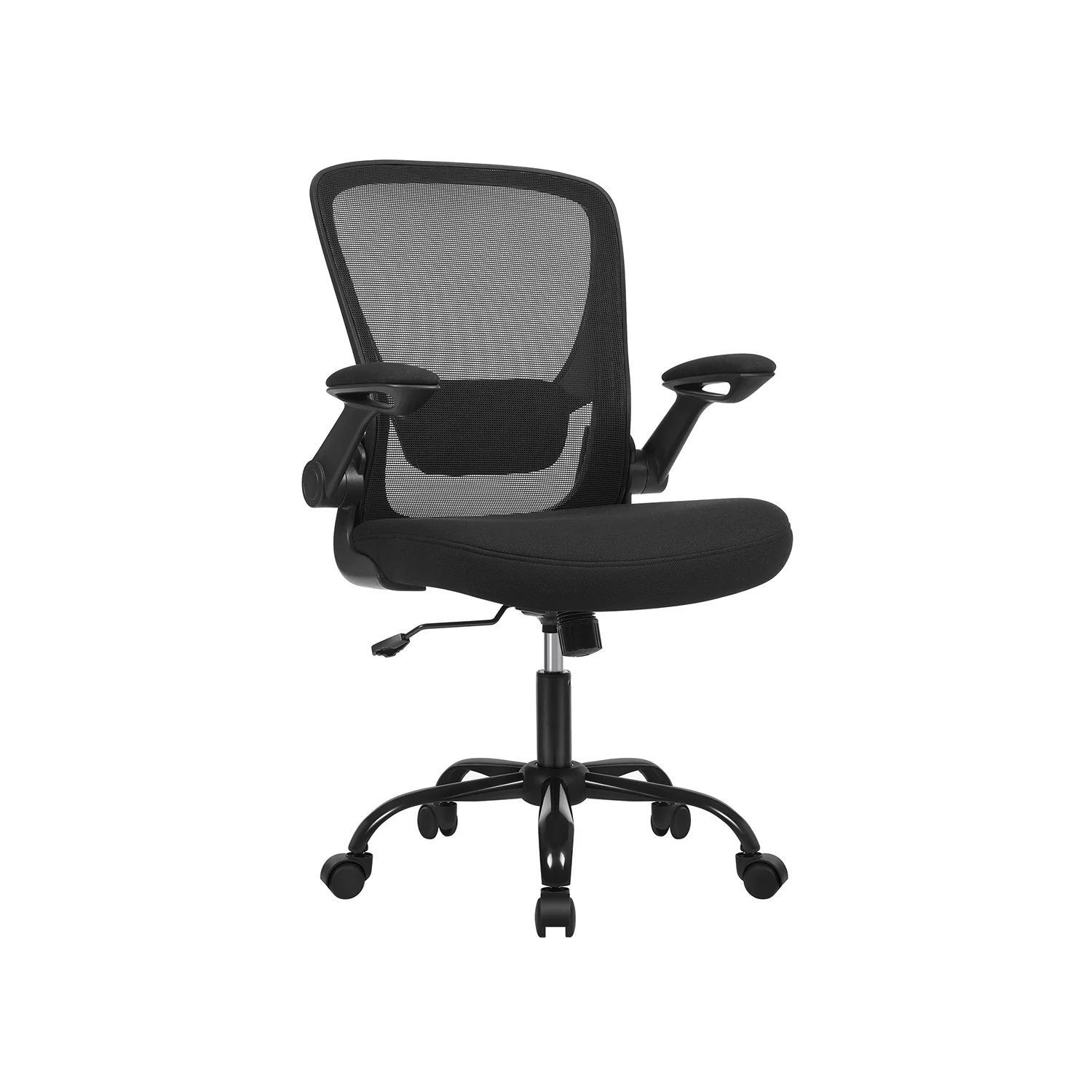 Bürostuhl mit klappbaren Armlehnen