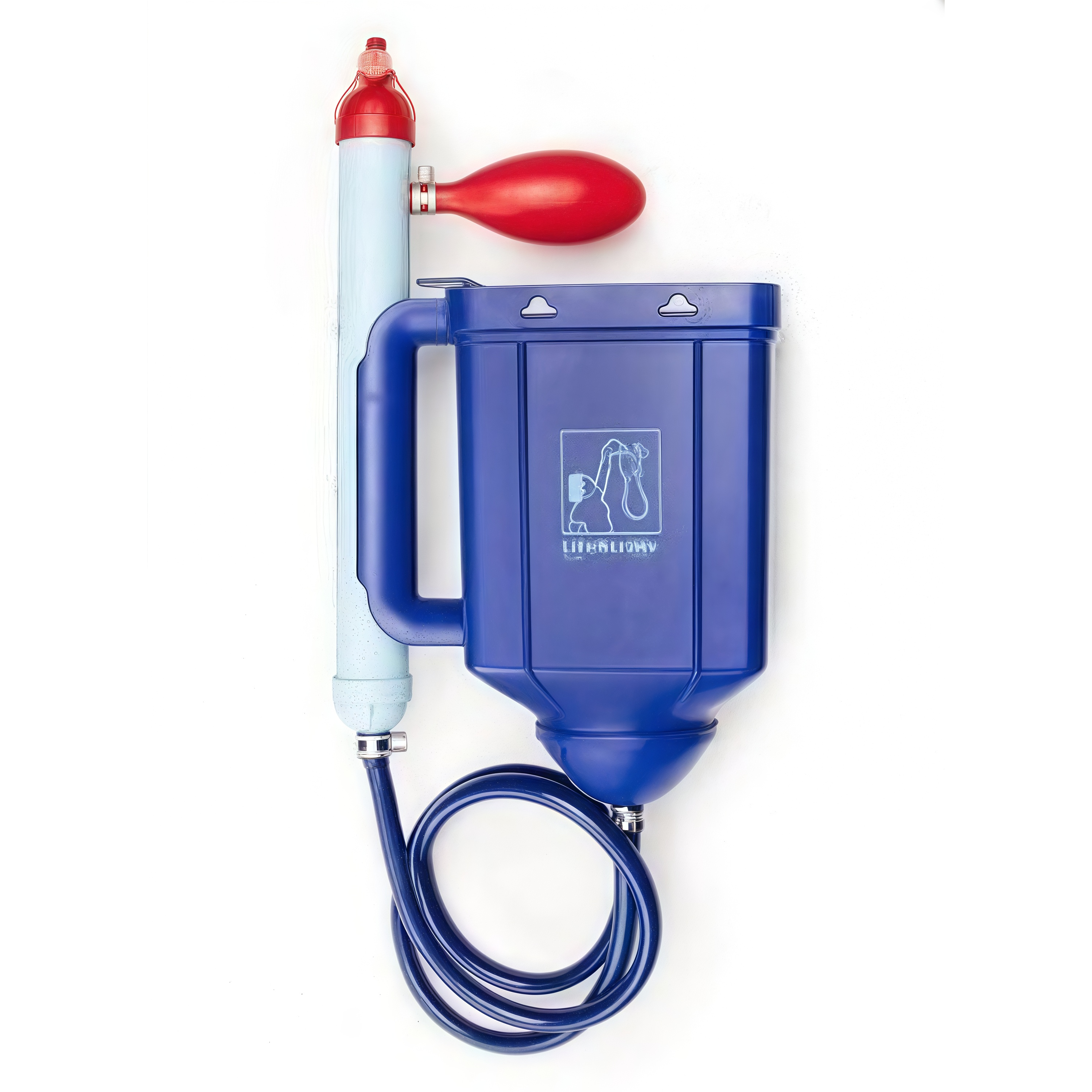 LifeStraw Family 1.0 Tragbarer Schwerkraft-Wasserfilter für Notfallvorsorge und Camping
