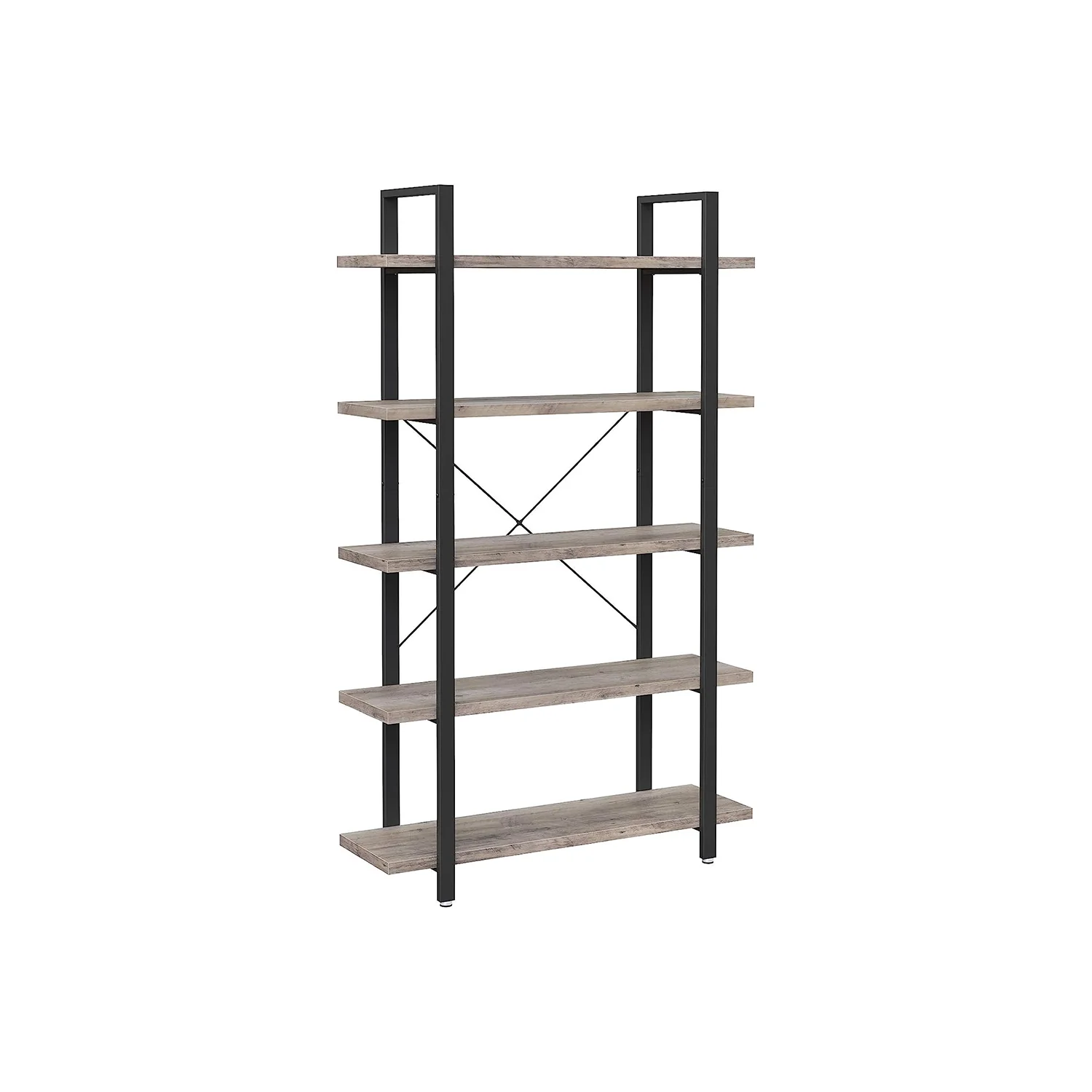 Stabiles 5-stöckiges Bücherregal