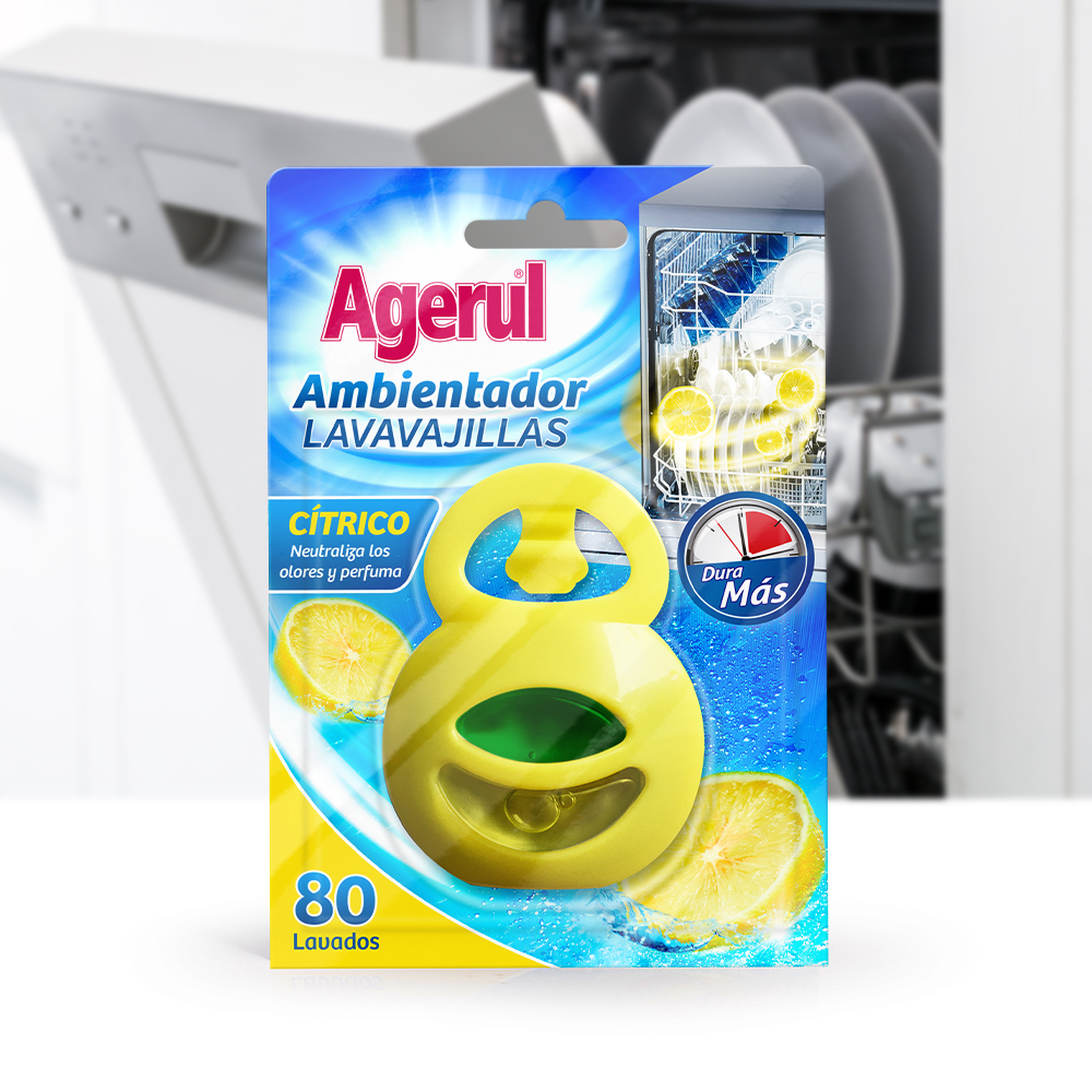 Zitrus-Geschirrspüler-Lufterfrischer