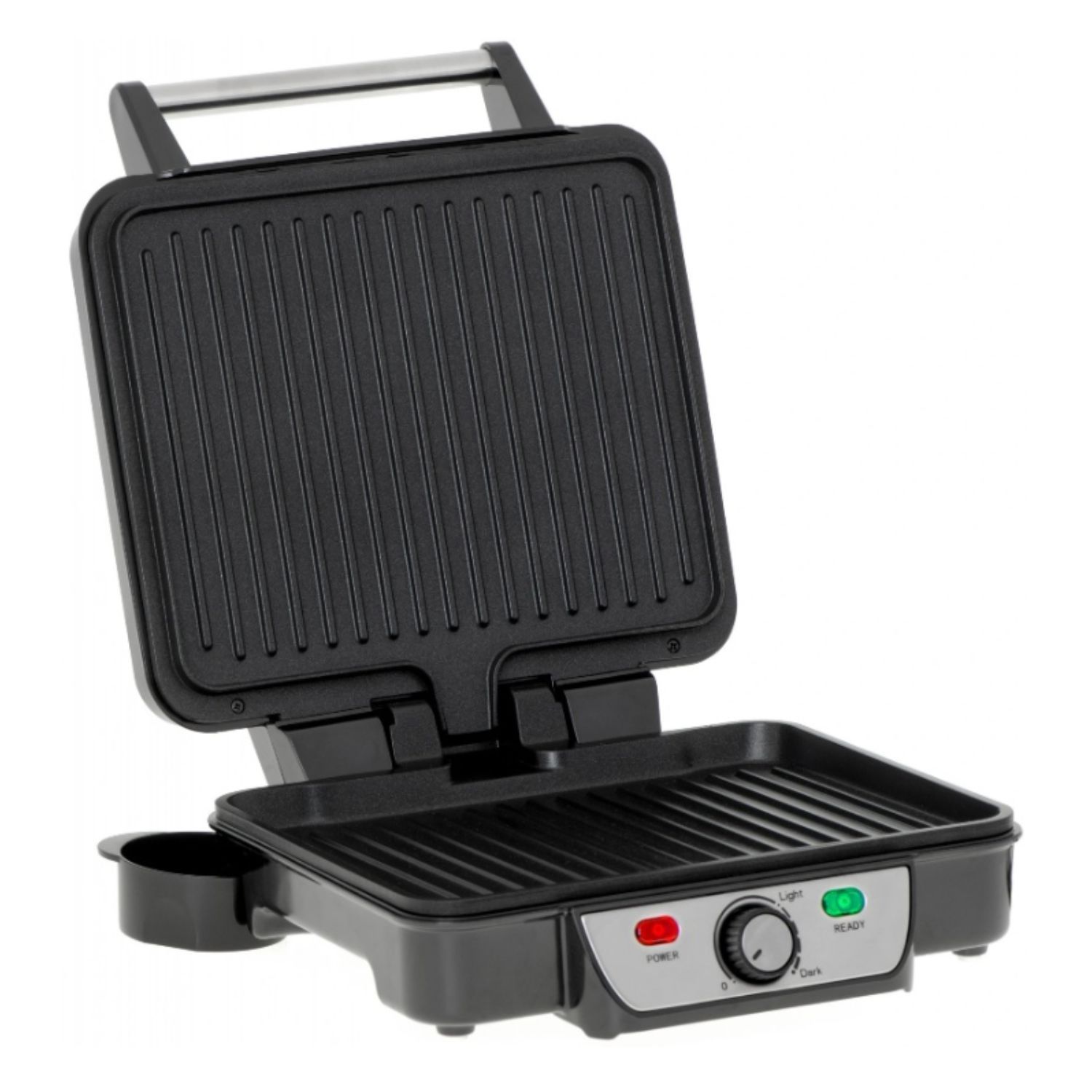 XXL Elektrogrill 2500 W, Antihaftbeschichtung, 28 x 23 cm