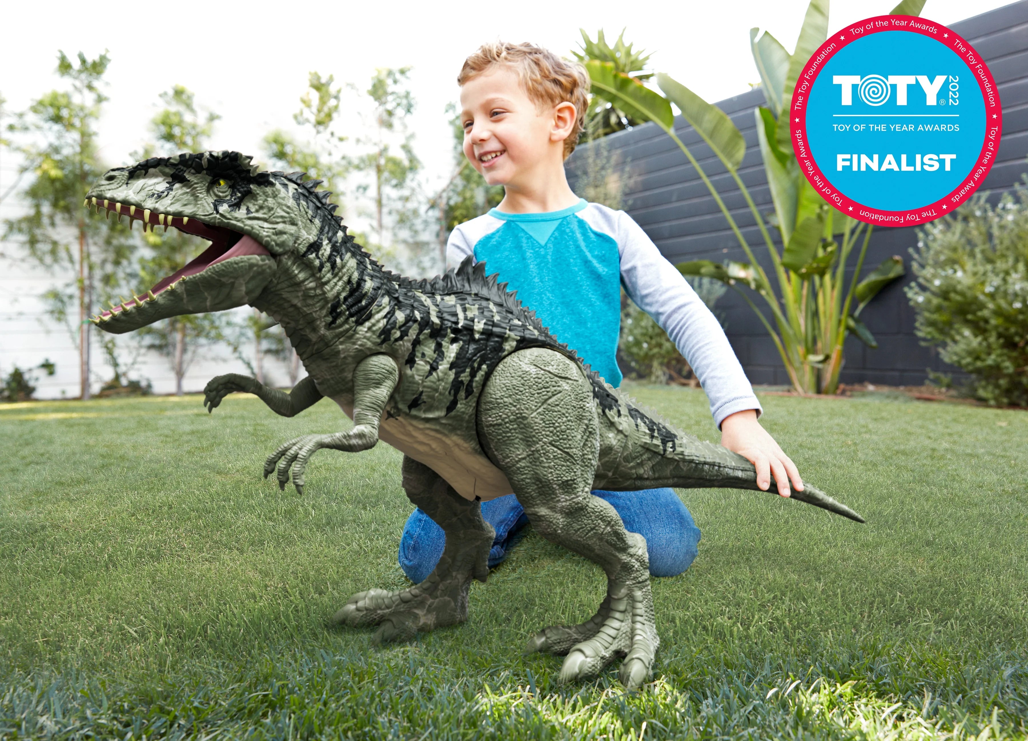 Jurassic World Dominion Super Colossal Giganotosaurus, für Kinder ab 4 Jahren