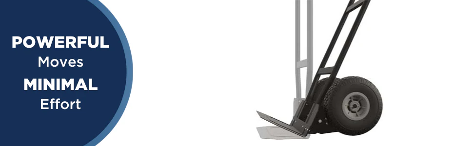 COSCO Load Assist Sackkarre 2025 mit P-Griff und pannensicheren Rädern. Tragfähigkeit: 360 kg