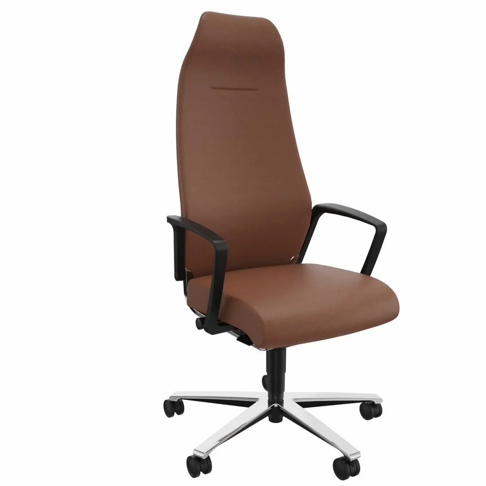 2025 Züco Selvio E 0156 Ergonomischer Chefsessel | Vollständig gepolsterte hohe Rückenlehne | Kopfstütze