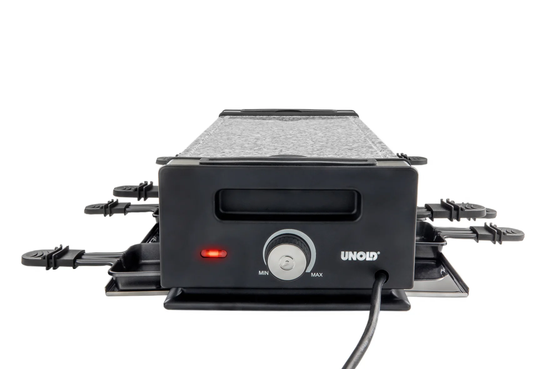 Raclette Finesse Basic 2025 mit Rezeptbuch – Kompaktes Raclette für 2 bis 4 Personen