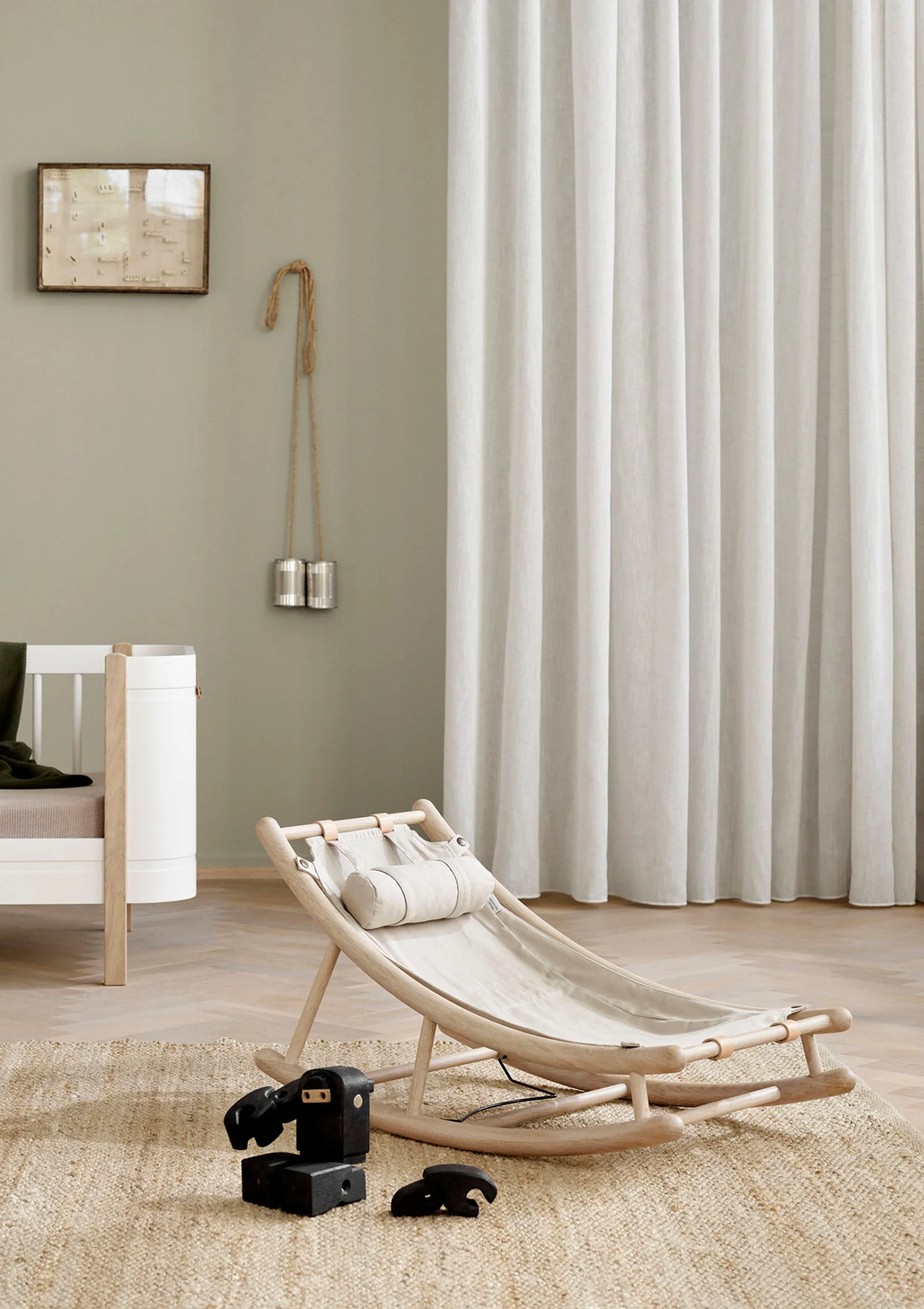 Kleinkind-Hängematte 2025 'Wood' Eiche / Natur