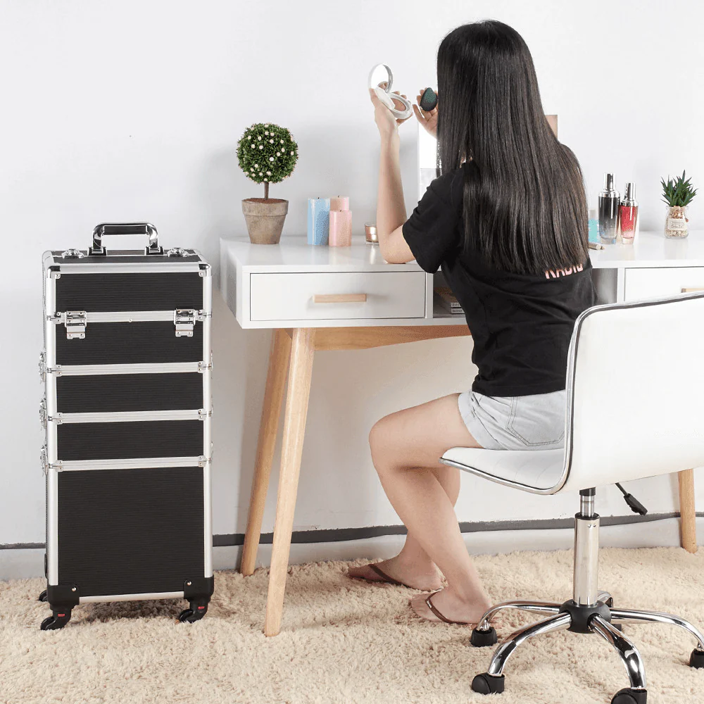 Yaheetech 4-in-1 Kosmetikkoffer, 80 cm (31,6 Zoll)