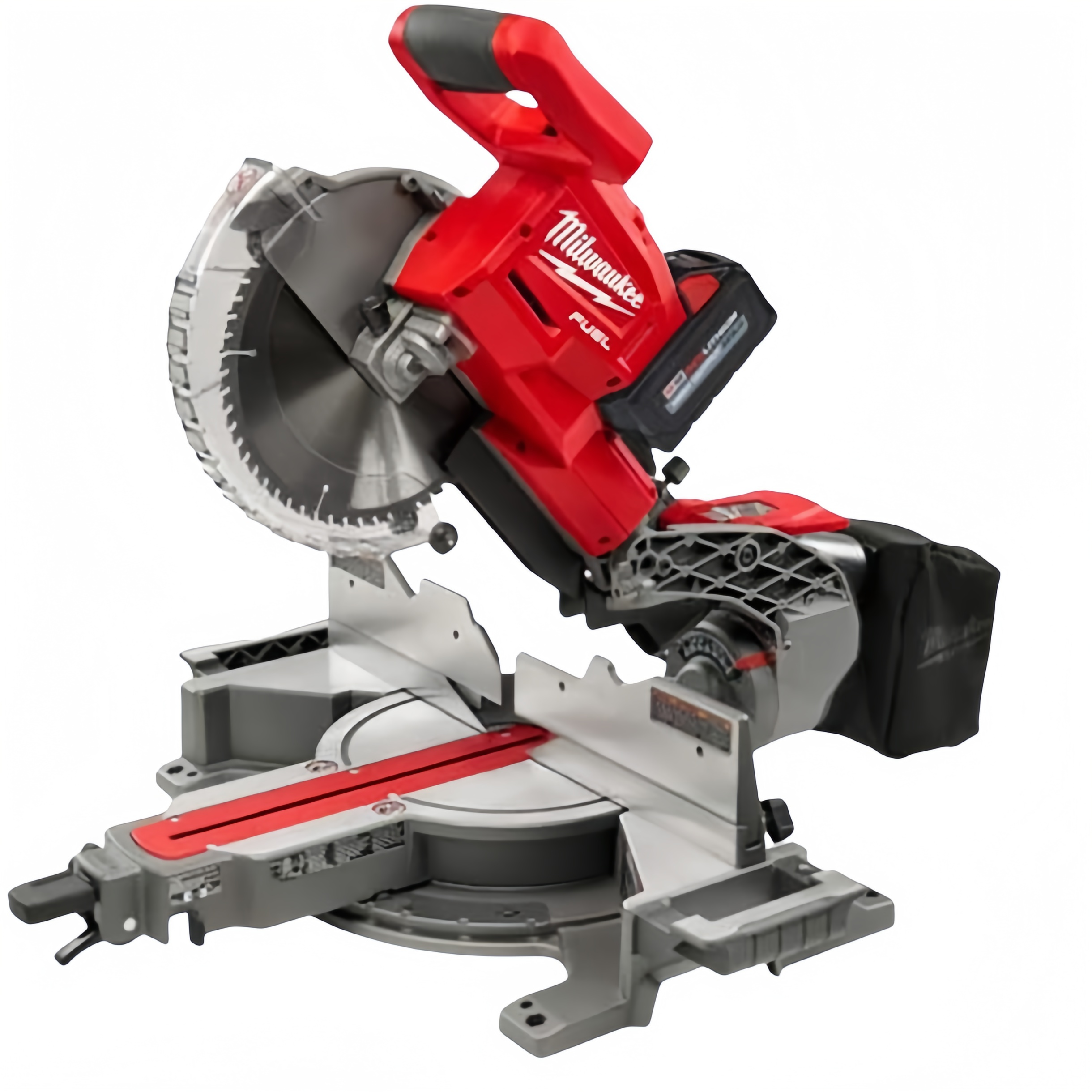 M18 FUEL 18V 10-Zoll Doppelgehrungssägen-Set mit bürstenlosem Motor und 8,0-Ah-Akku – Modell 2734-21