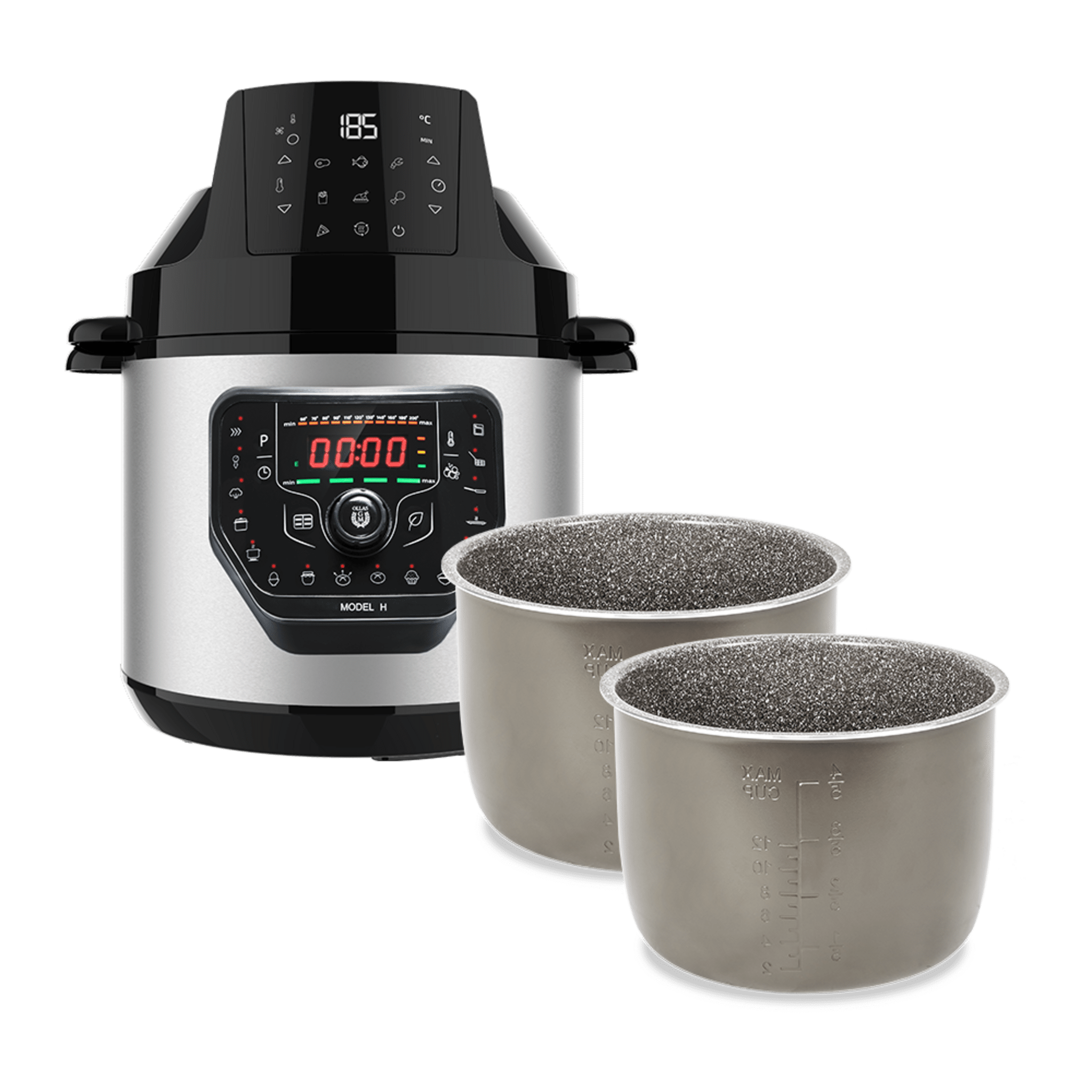 GM H Brattopf-Set + Excelsior Eimer + Excelsior Eimer