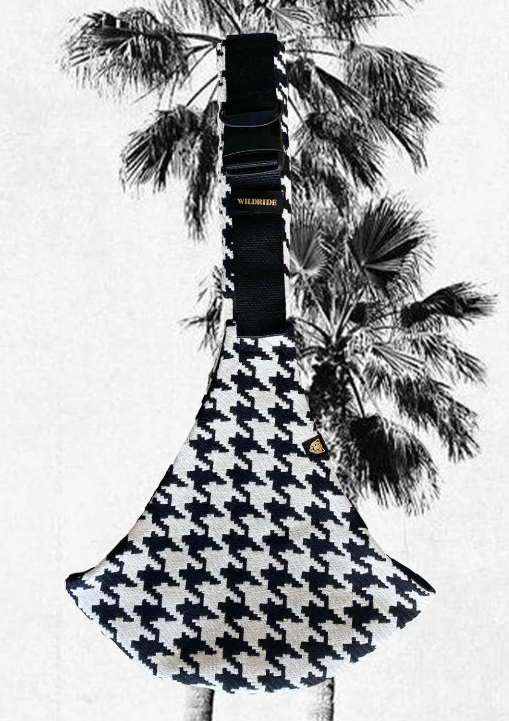 Premium-Kindertragegestell aus Jacquard-Hahnentrittmuster (Modelljahr 2025)