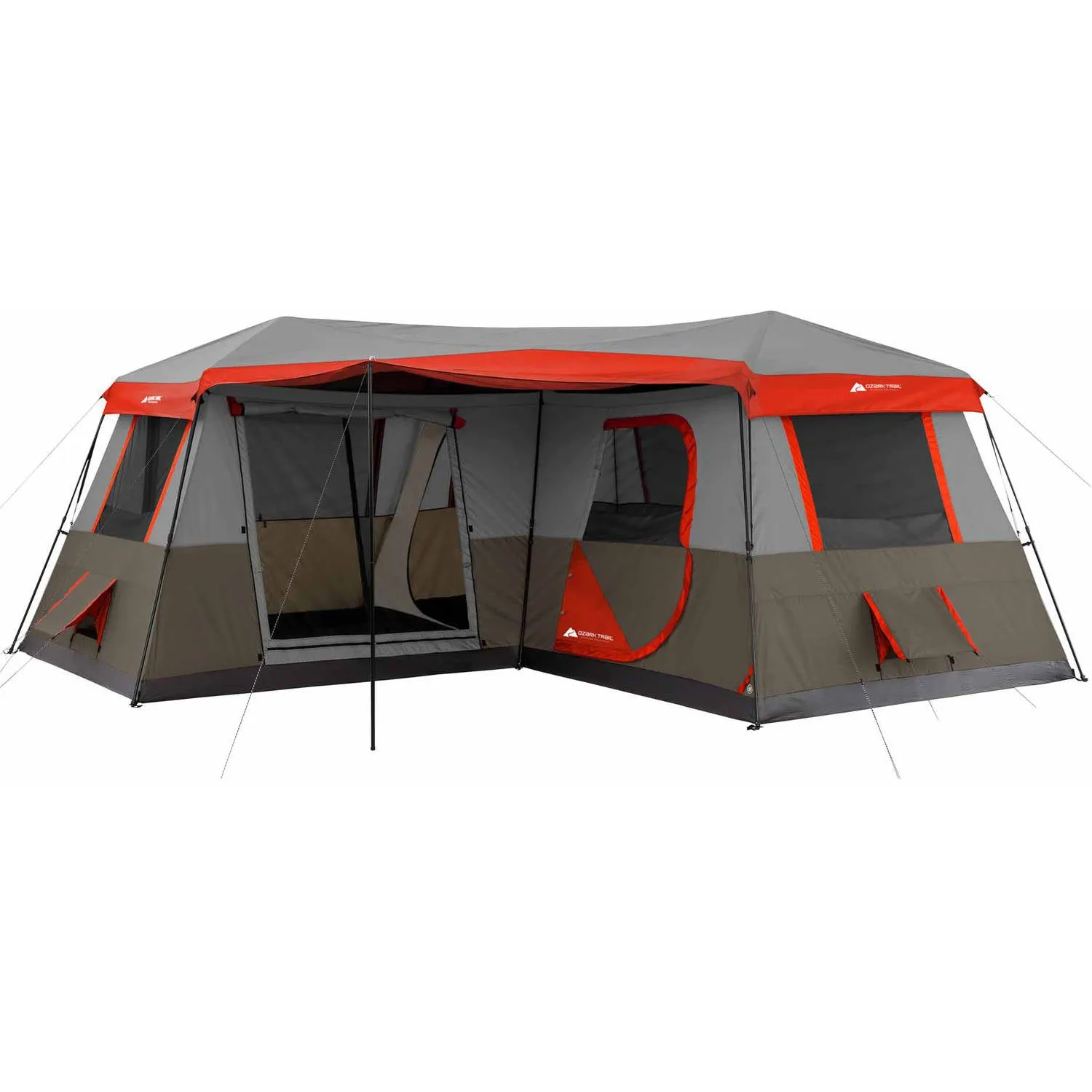 Ozark Trail Instant-Zelt 2025, 4,9 x 4,9 m. Für 12 Personen.