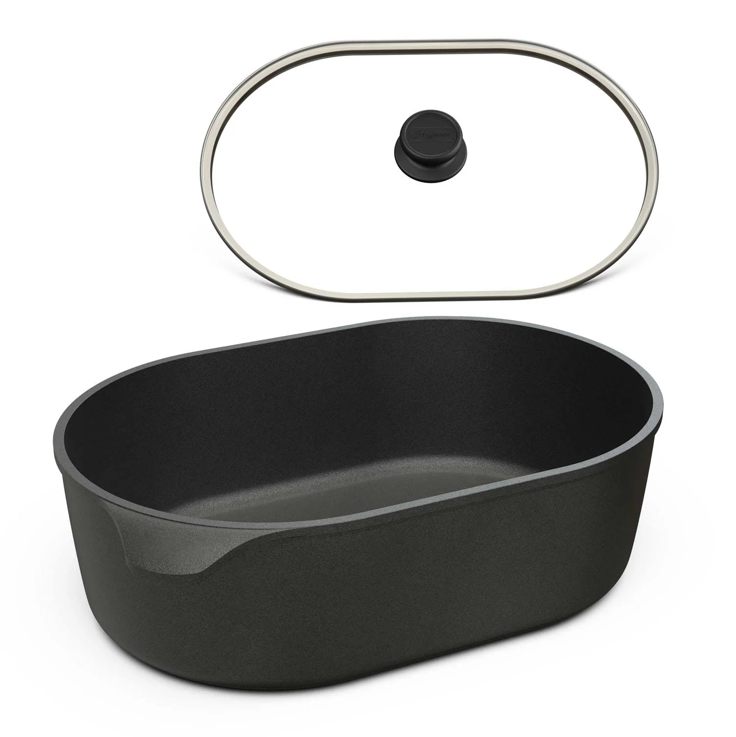 Große Bratform 2025, 39,2 x 26,3 cm, mit optionalem Deckel