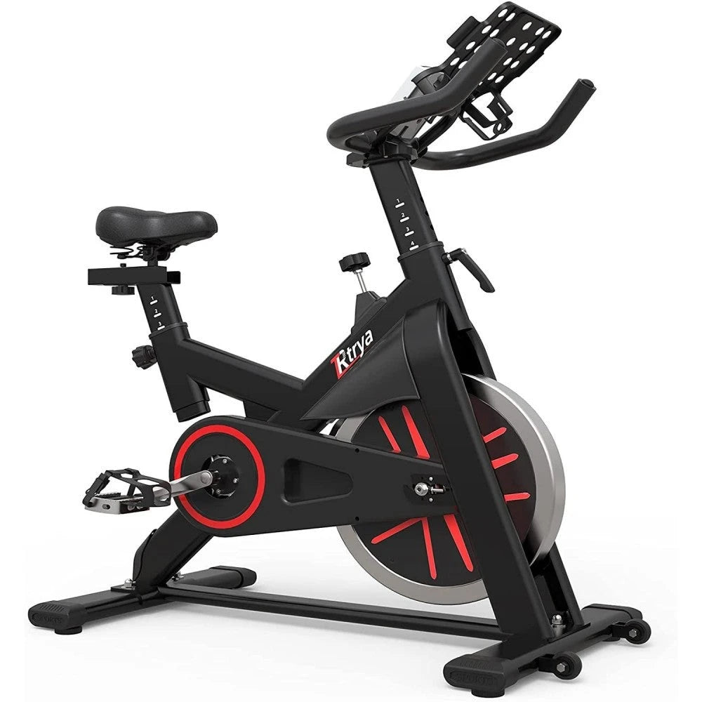 LABODI Heimtrainer 2025 – Indoor-Cycling-Ergometer mit Riemenantrieb und 16 kg Schwungrad. Verbesserte Version mit verstärktem Rahmen.