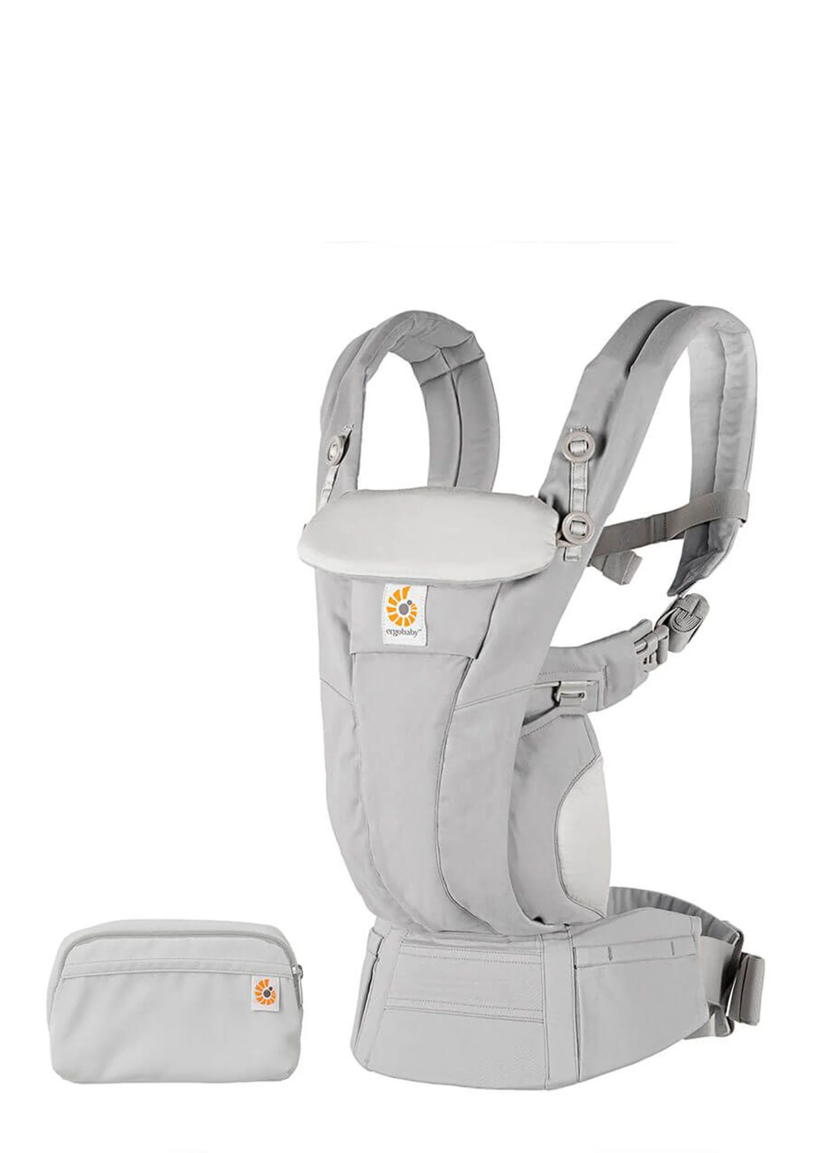 Babytrage „Omni Dream“ (Modelljahr 2025), Perlgrau