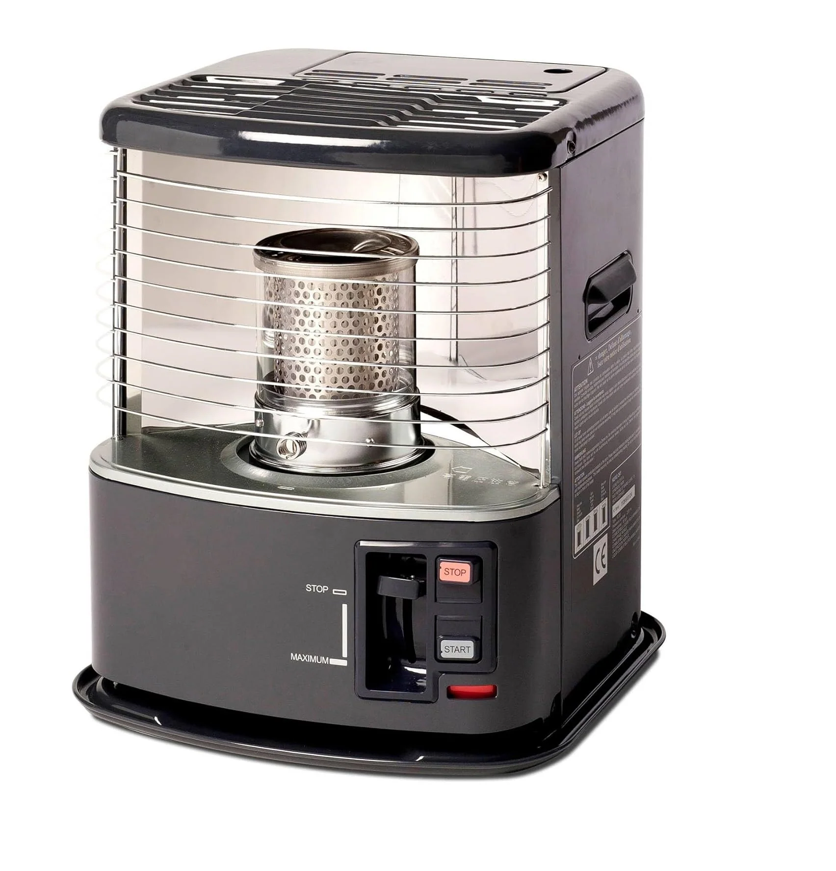 Petroleumofen 2025 241 A CE mit Glasfaserdocht