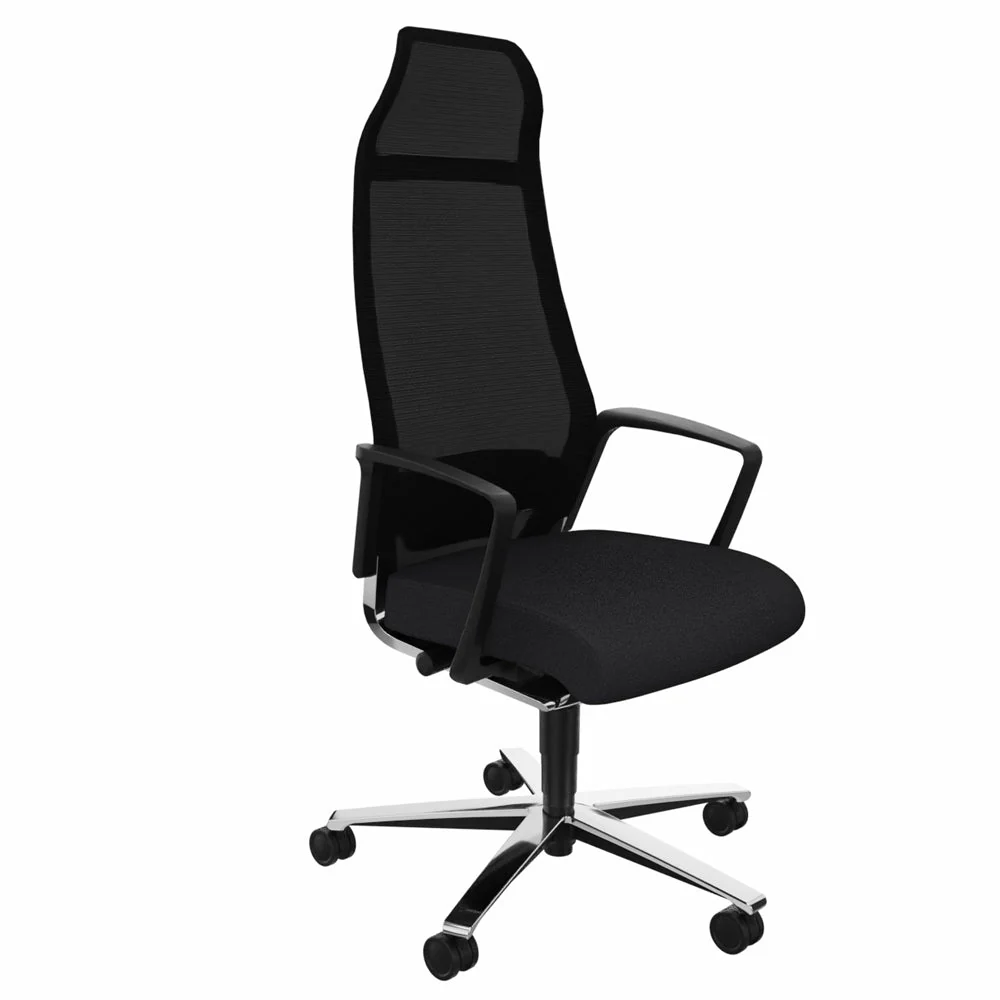 Züco Selvio E 0146 Ergonomischer Bürostuhl, Chefsessel | Hohe Netzrückenlehne | Konfigurierbar