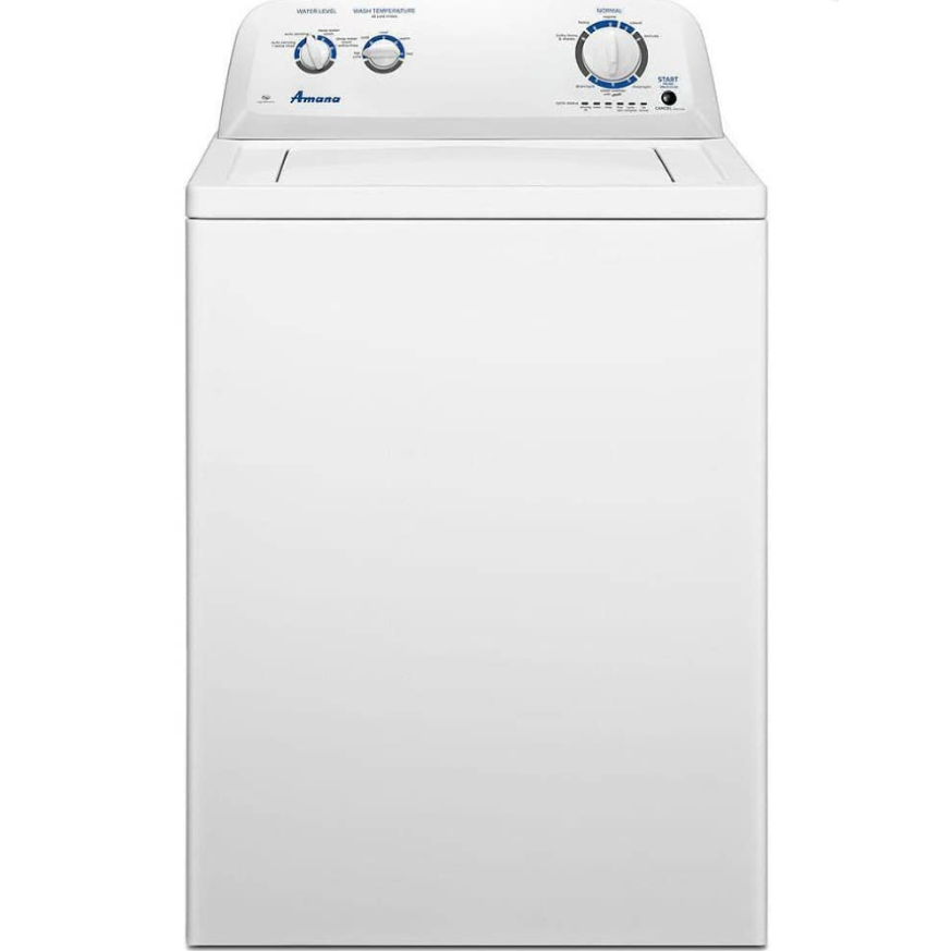 Amana Waschmaschine | Toplader, Weiß, 3,5 Kubikfuß