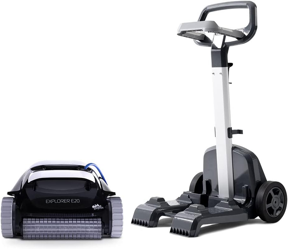 2025 Roboter-Poolreiniger für Pools bis zu 30 Fuß – Bürstenreinigung und Top-Loading-Filter