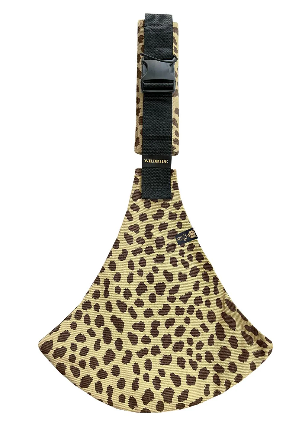 2025 WILDRIDE Ergonomische Babytrage mit Leopardenmuster – Komfortabel, praktisch und stilvoll für Kinder von 9 Monaten bis 4 Jahren