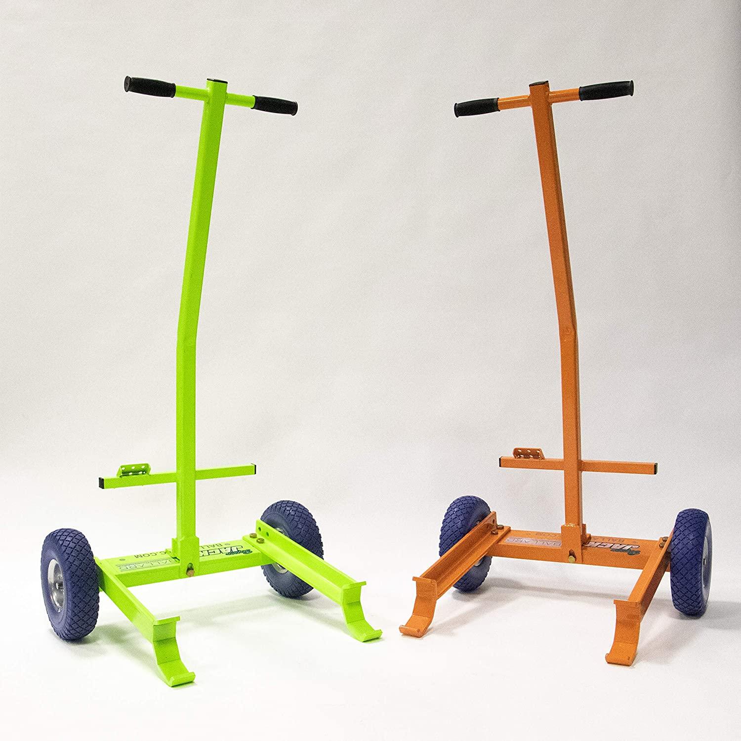 2025 Ballard Inc Super Jack Pro – Rasenmäherheber – ZTR, Stehmäher, Handrasenmäher (gut sichtbares Orange)