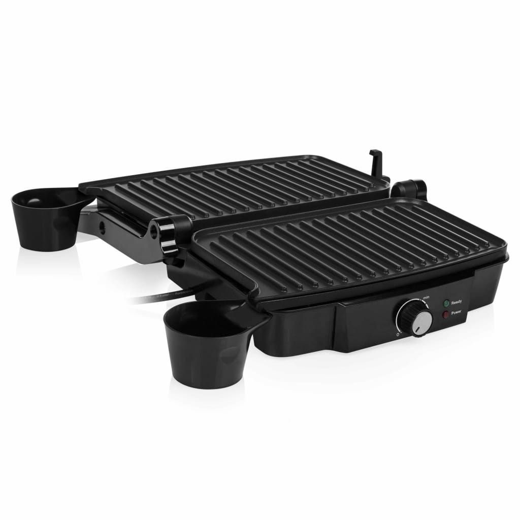 Schwarzer Kontaktgrill 1500 W 27,8 x 17 cm Tristar