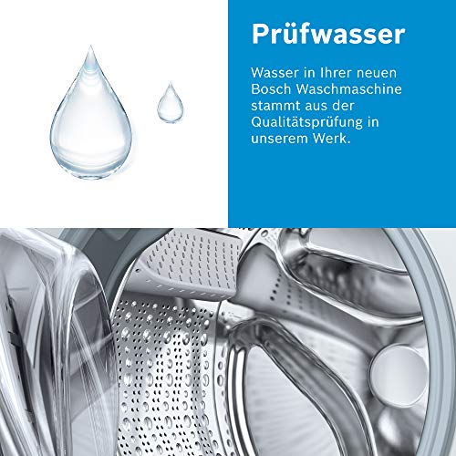 BOSCH WAN28K23 Serie 4 Waschmaschine (Modelljahr 2025). Frontlader. 8 kg Fassungsvermögen. 1400 U/min. EcoSilence Drive: leises und effizientes Waschen. Hygiene Plus. Speed ​​Perfect. Weiß. 60 cm. Amazon Exklusiv Edition