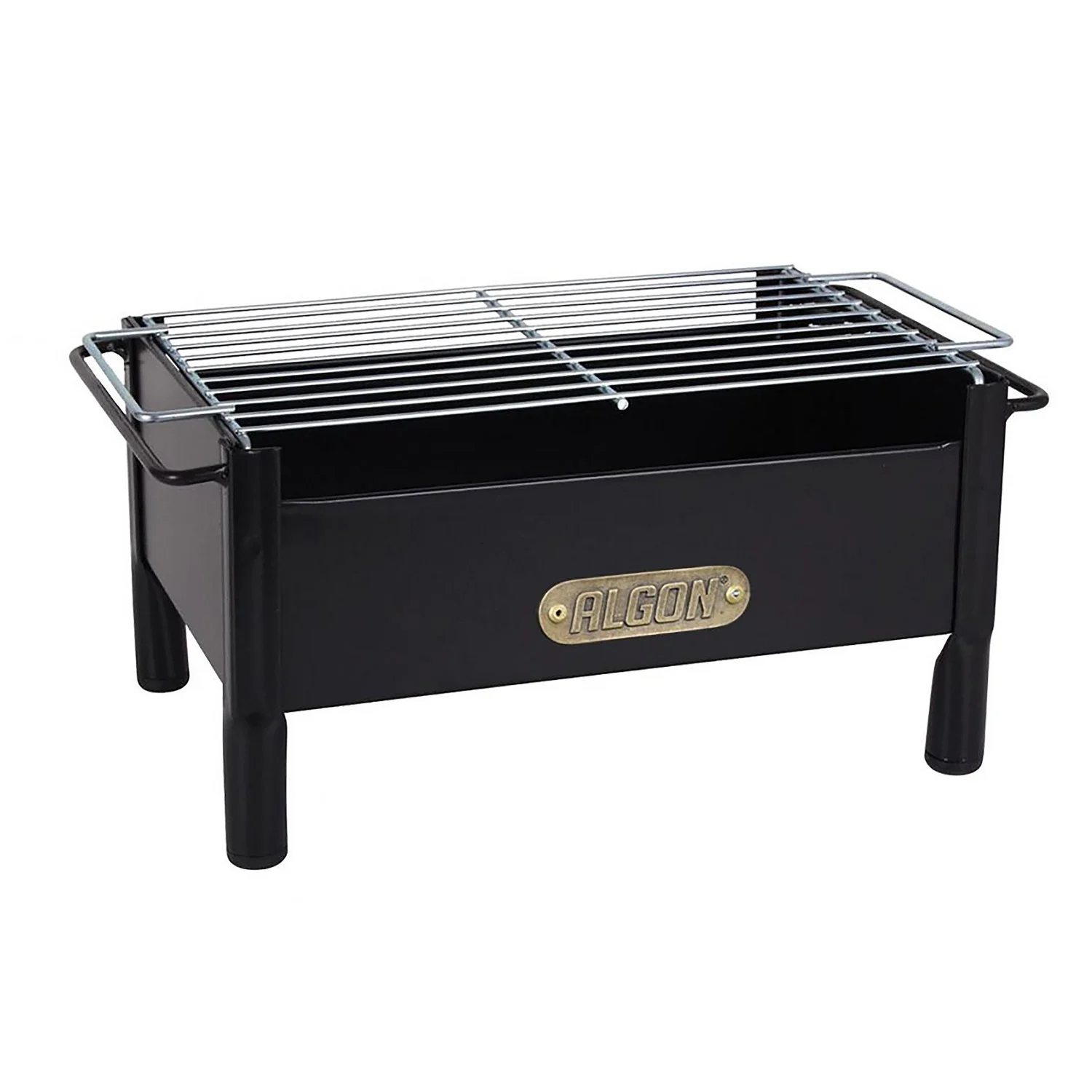 Tischgrill, handgefertigt aus Eisen, 33 x 23 cm, Baumwolle