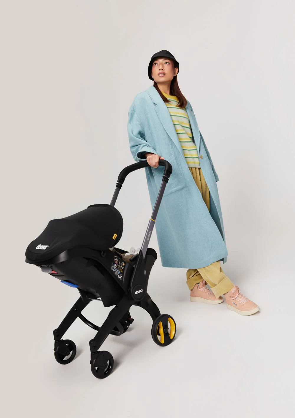 Doona i Kinderwagen, Modelljahr 2025, Schwarz Nitro