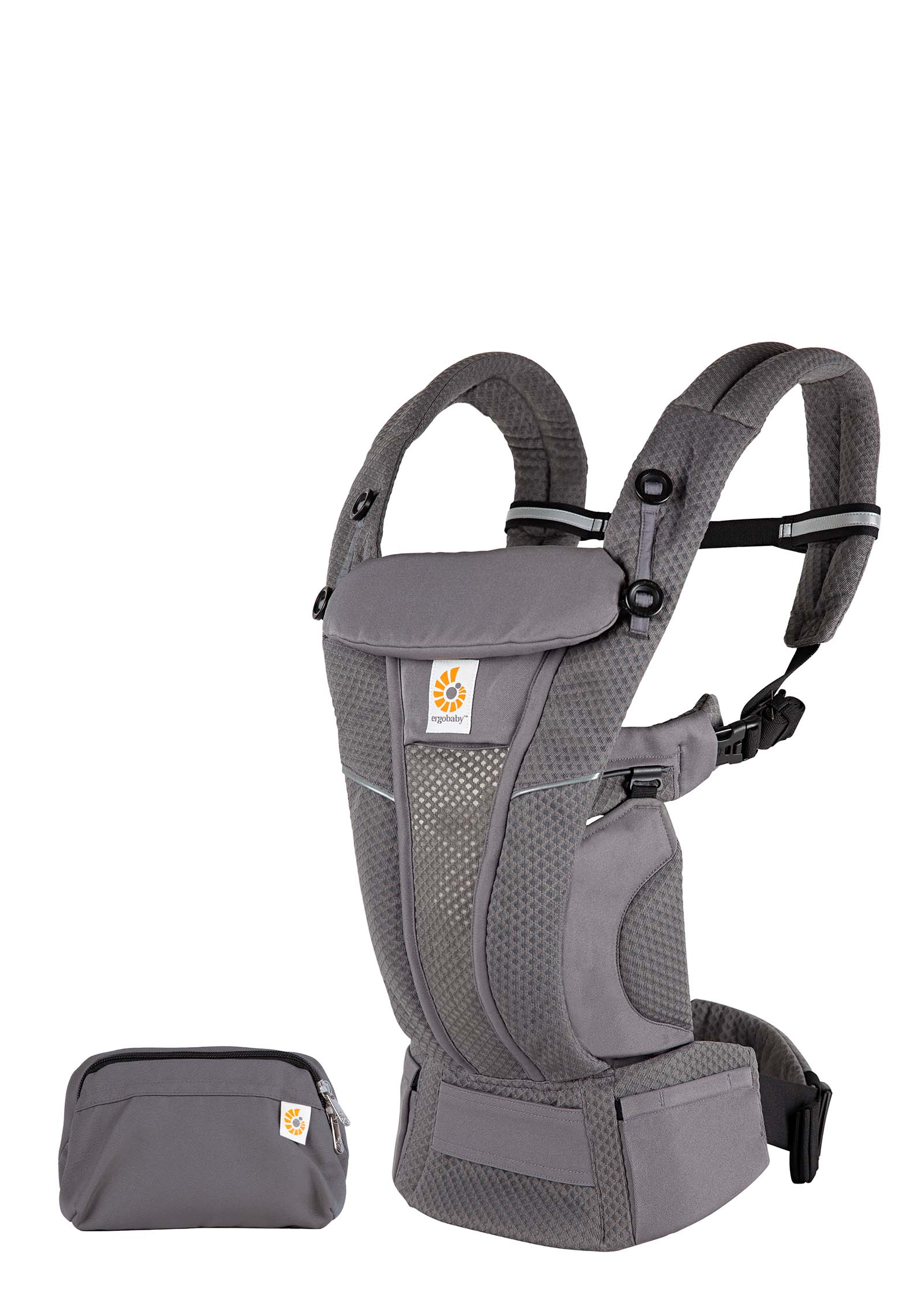 2025 Omni Breeze Babytrage – Graphitgrau