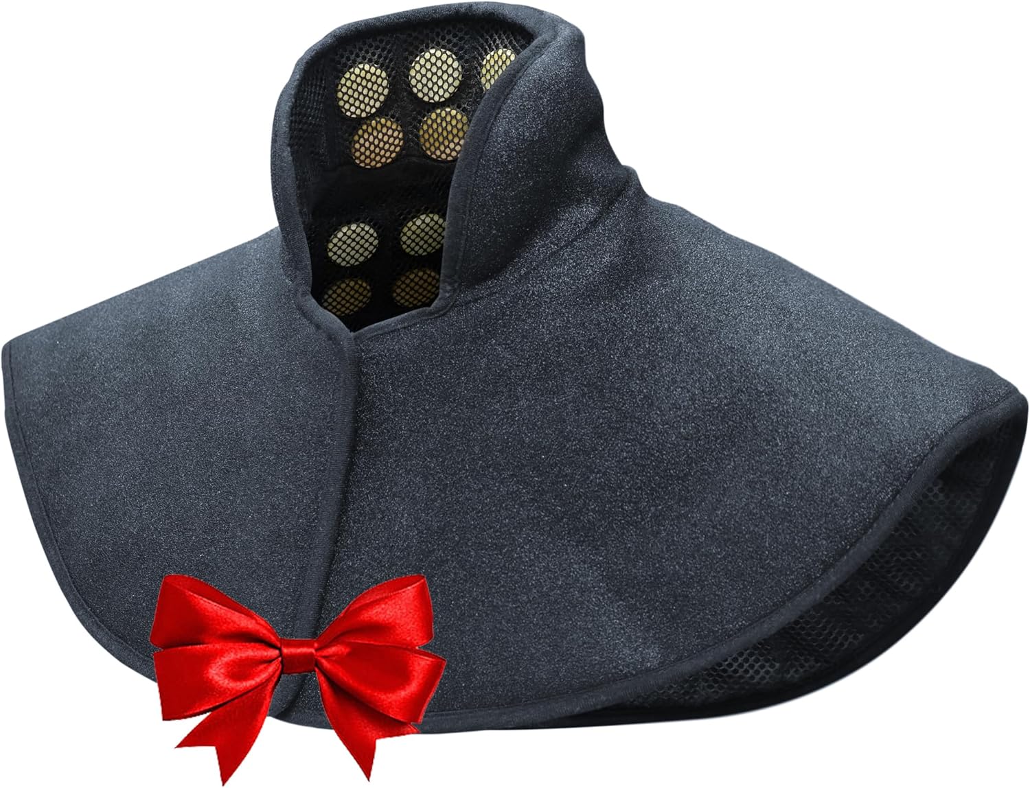 UTK Wärmekissen für Nacken und Schultern mit natürlichem Jade und Turmalin, verbesserte Größe für eine größere Abdeckung von Nacken, Schultern, Schulterblättern und Rücken (58 x 61 cm) | Geschenk für Papa