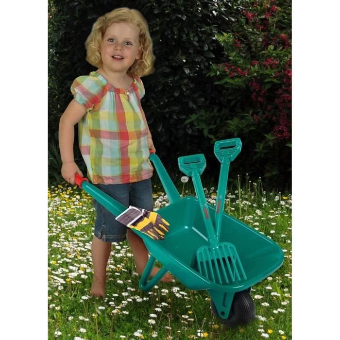 Klein Kindergarten-Set mit Schubkarre